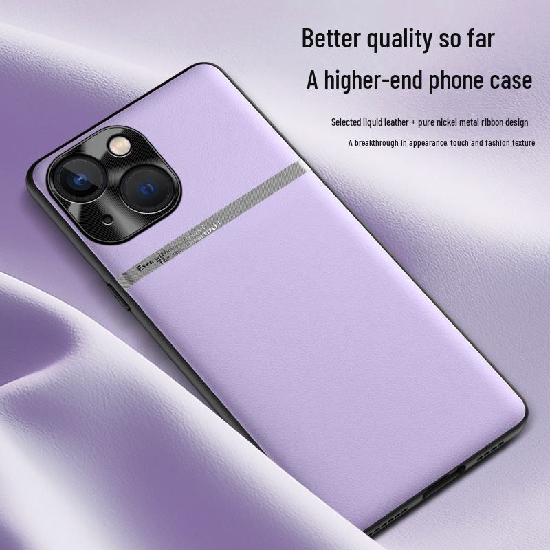 Apple 15 Plus Schutzhülle aus Flüssigleder - Sturzsichere, schmutzabweisende Hülle (Einzelstück)