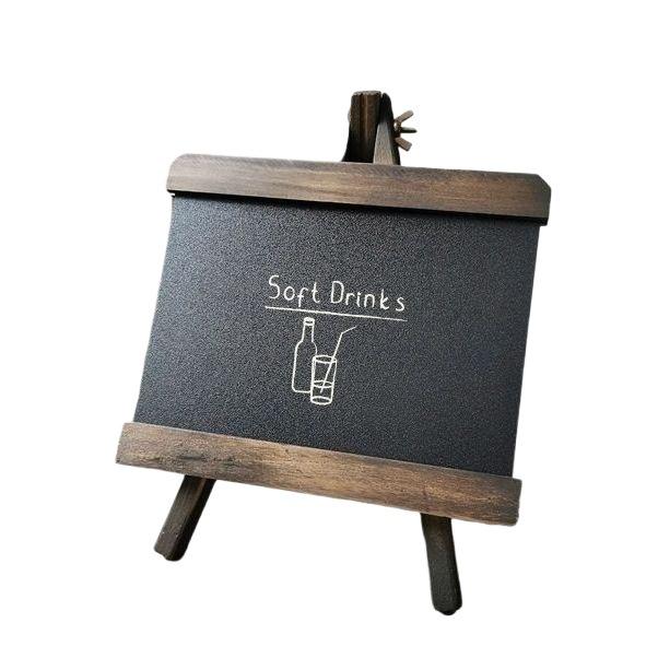 Nordic Retro Distressed Blackboard for Coffee Shop or Living Room Decor