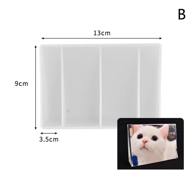 1Pc Photo Frame Shaped Jewelry Tool Jewelry Mold Uv Epoxy Resin Silicone Mold
