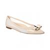 Ferragamo Mesh   Patent Flat Beige