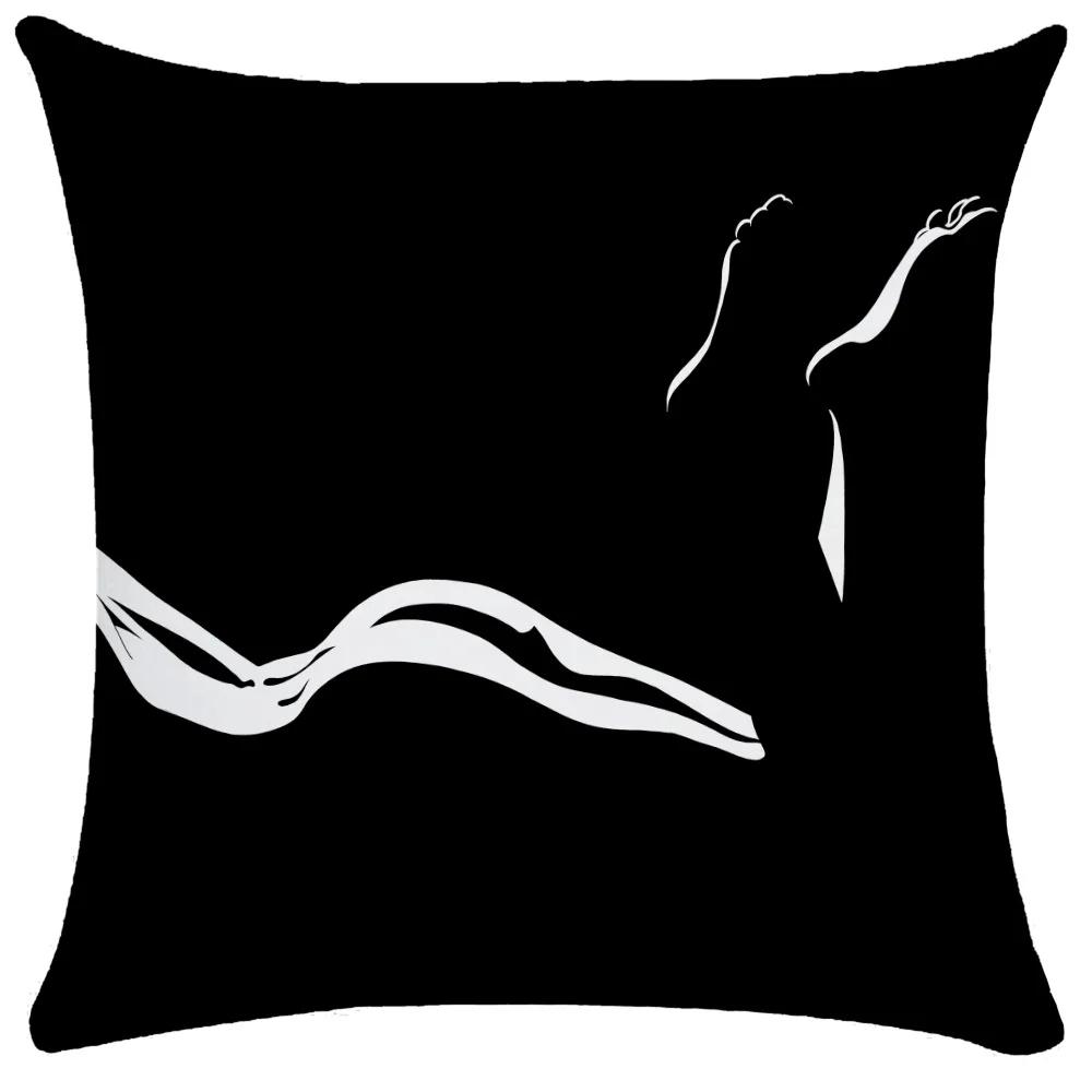 Home Decor Throw Pillow Covers Room Aesthetics Fashion Ladies   Double Bed Cushion