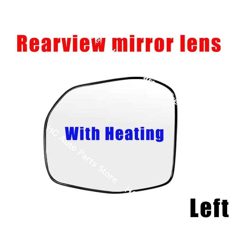Auto Left Right Rear Heated Mirror Glass Cover Frame Turn Signal Light Bottom For Honda Vezel HRV HR-V - 2024 2025