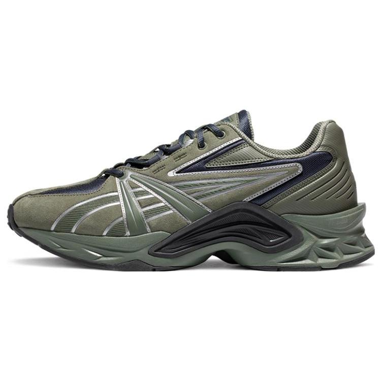 ASICS Protoblast  Green Brown  1201A583-300 40.5