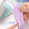 Paper Puncher Single Hole Punch with Grip Handle, Portable Hand Hold Long Reach Puncher Circle Single Round Paper Punch