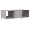  Coffee Table, Grey Sonoma Oak 90x50x36.5 Cm, Wood-based