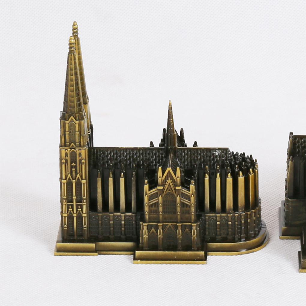 Compact And Easy To Carry Cologne Cathedral Model Ornament For On Go Wide Application Modern Gift