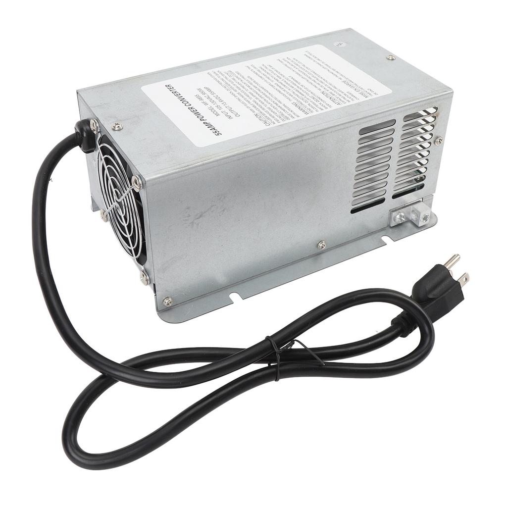 RV Power Converter WF 9855 55 Amp Three Stage Power Charger Replacement for Trailers Camping Vehicles