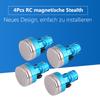 4pcs Metal Magnetic Stealth Shell Body Post for CC01/AXIAL/SCX10 HSP 02010 1:10 Car Accessory