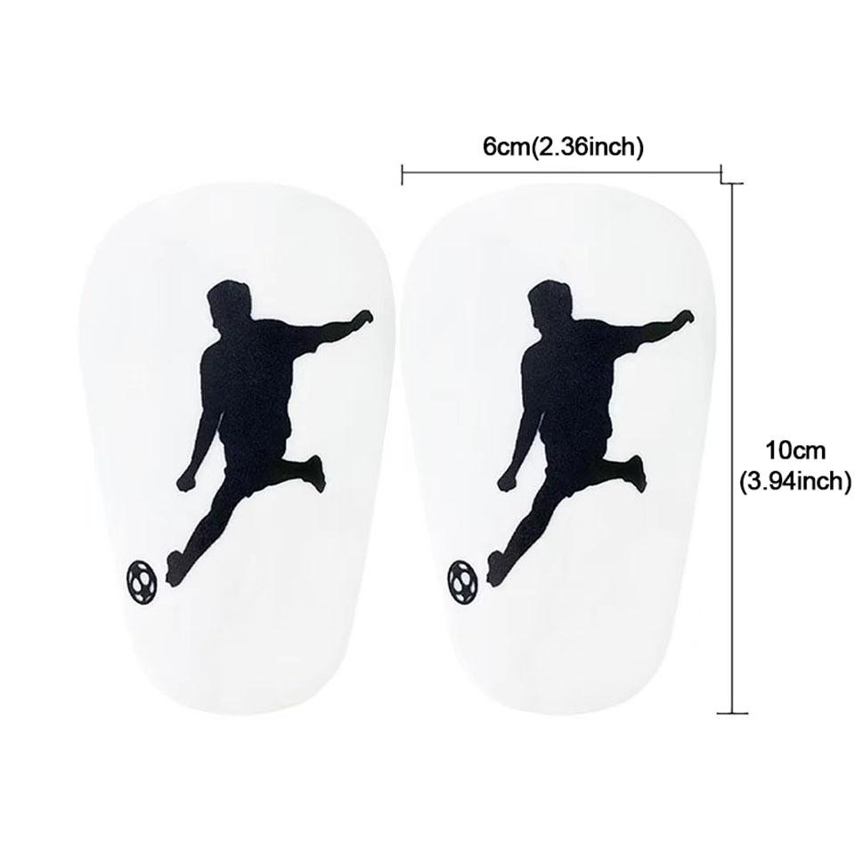 Loogdeel Mini Shin Pads Wear-resistant Shock Absorbing Leg Support Football Training Shin Guards Soccer Training Shank Board