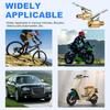 Brass Locking Tire Air Chuck,Tire Inflator Hose Adapter for Twist On Connection Convert to Lock On, No Air Leakage Air Compress