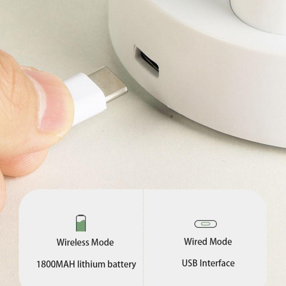 Plastic Mini Electric Fan Indoor Desktop Fan High Quality USB Rechargeable Fan  Camping
