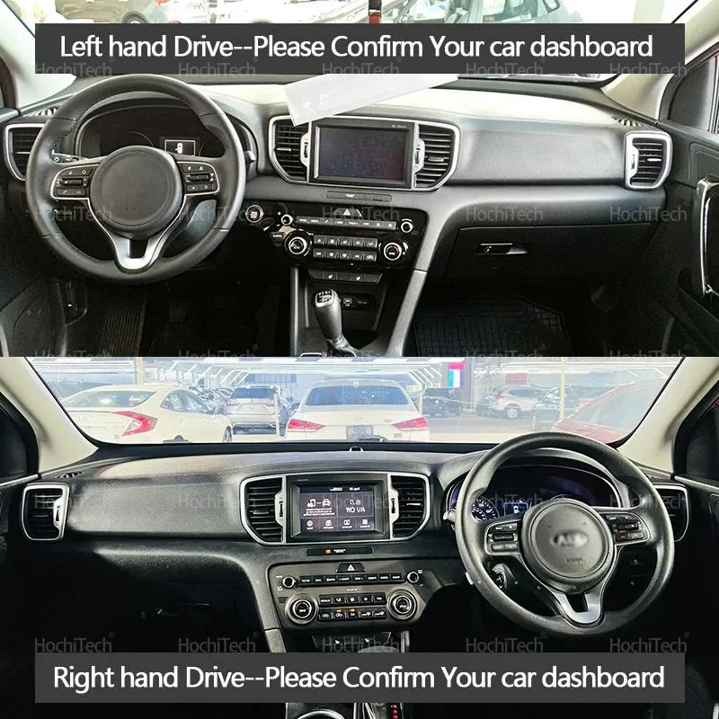 Dashboard Cover Protective Pad for KIA Sportage QL 2016- Car Accessories Dash Board Sunshade Anto-UV Carpet LHD RHD