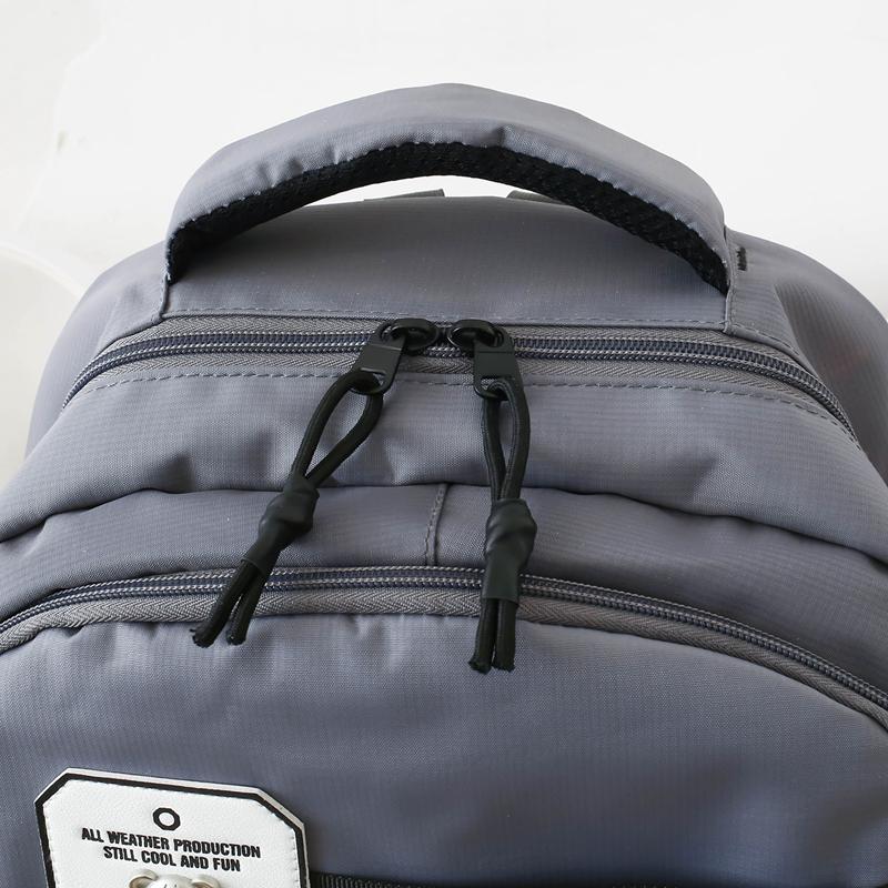 Kvinna Skolväska med stor kapacitet Manliga gymnasieelever Ryggsäck Pojkar Datorryggsäck