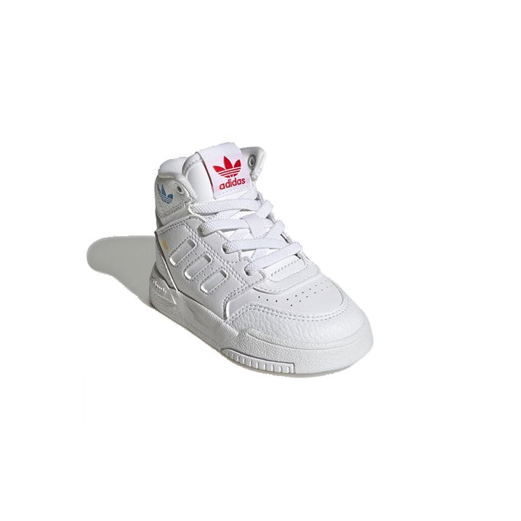 adidas Oryginalne Buty do Chodzenia Drop Step Antypoślizgowe Wytrzymałe Wysokie Buty Dziecięce HP7796