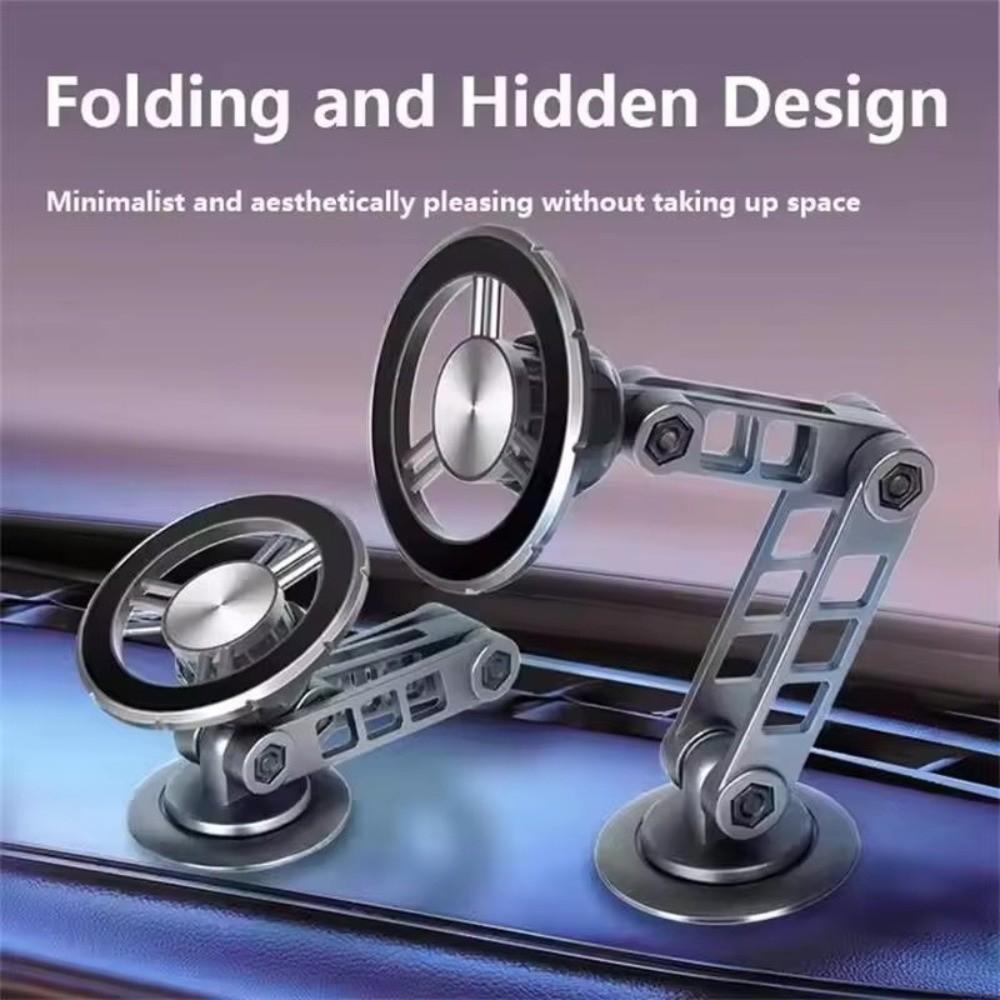 Anti-Shake Car Cell Phone Holder Folding Navigation Bracket  Vehicle Mount