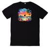 T-Shirt Sommer am Strand Motiv BaumwolleWird in neuem Fenster oder Tab geöffnet