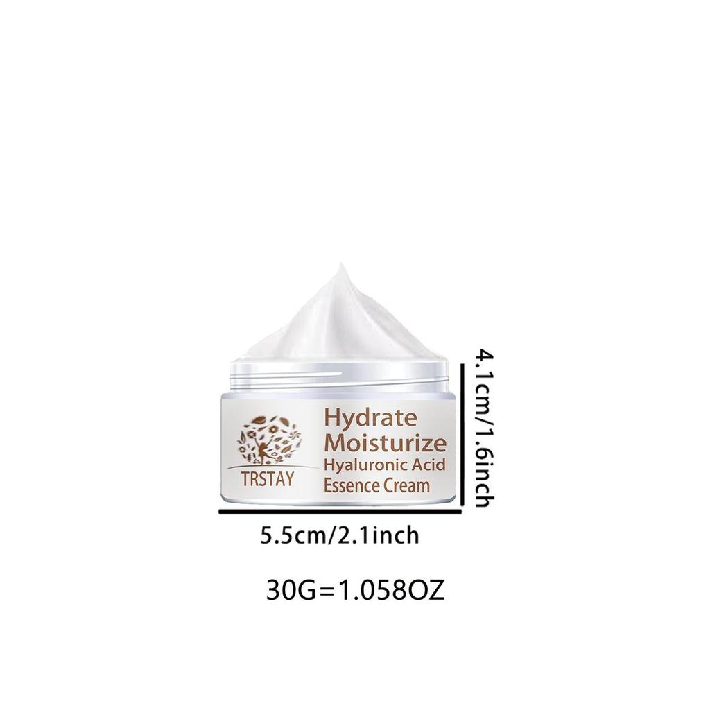 Face cream deeply nourishes skin, smoothes wrinkles, moisturizes and moisturizes