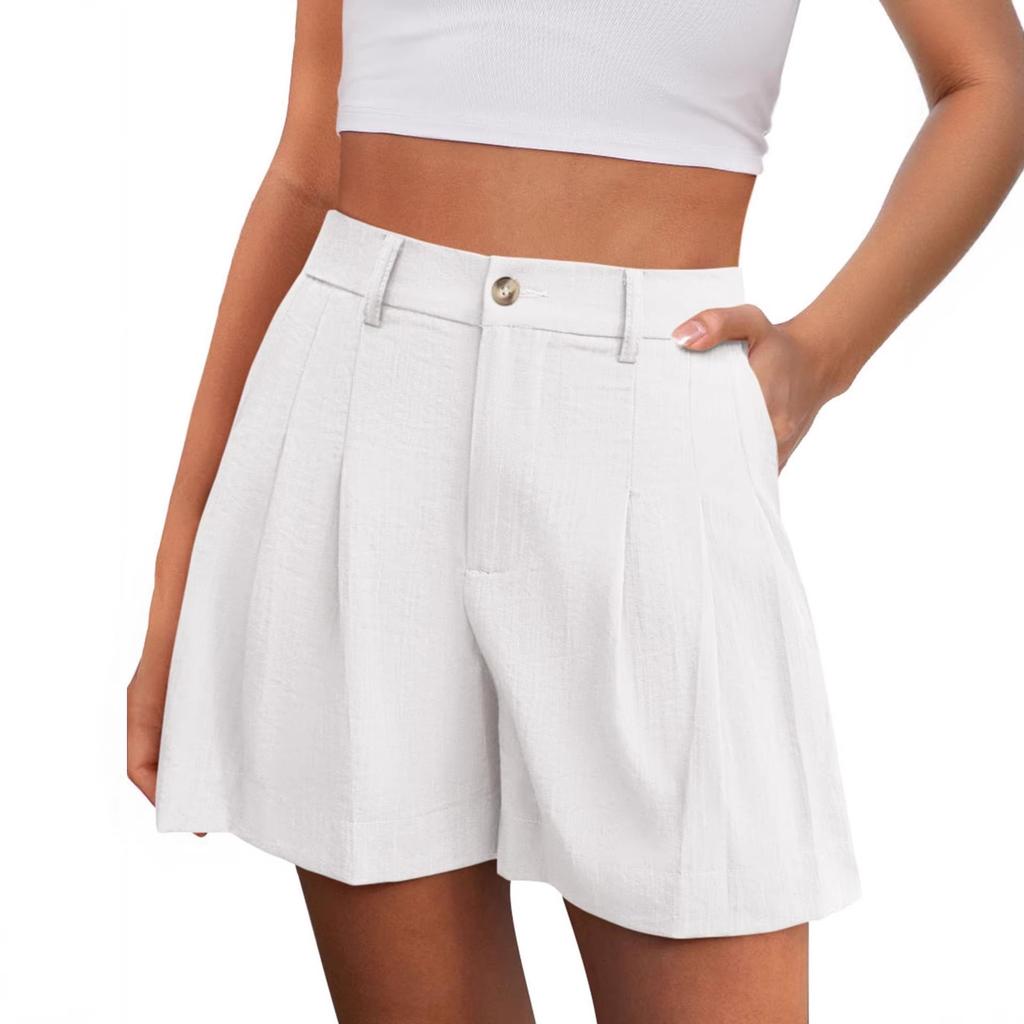 Amazon Europe and the United States cross-border new 2026 spring and summer urban style temperament women's clothing high waist casual women's shorts