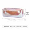 Holographic Laser Pen Bag Shiny Transparent Pencil Pouch Stationery Pouch  School Supplies