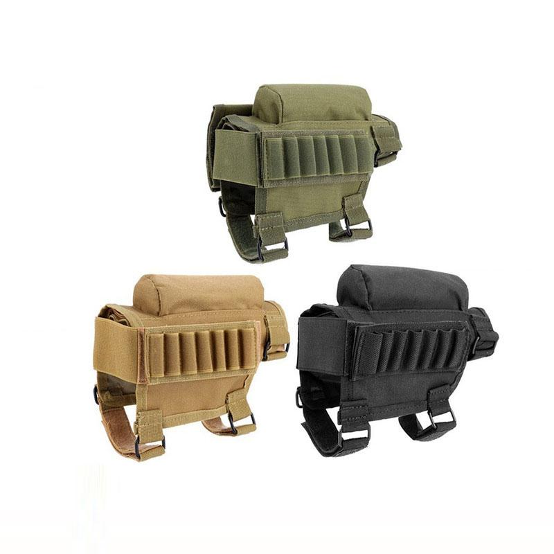 Stock Butt Bag Tactical Pouches Multifunctional Magazine Pouch for Ammo Storage Reload Suppressor Shotgun Shell Holder 5