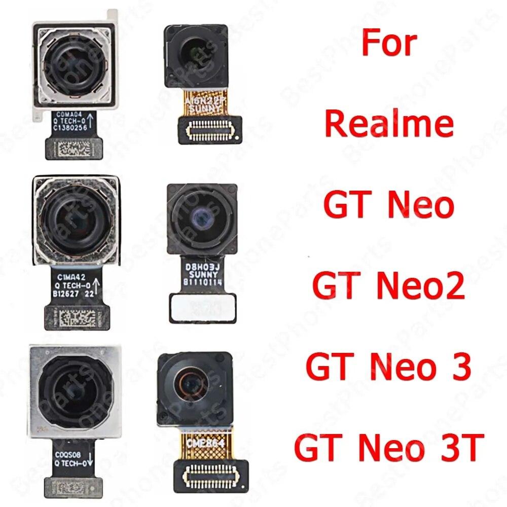 

Модуль передней большой задней камеры для Realme GT Neo 3 3T Neo2 2 Neo3 Neo3T, запасные части для селфи-камеры заднего вида