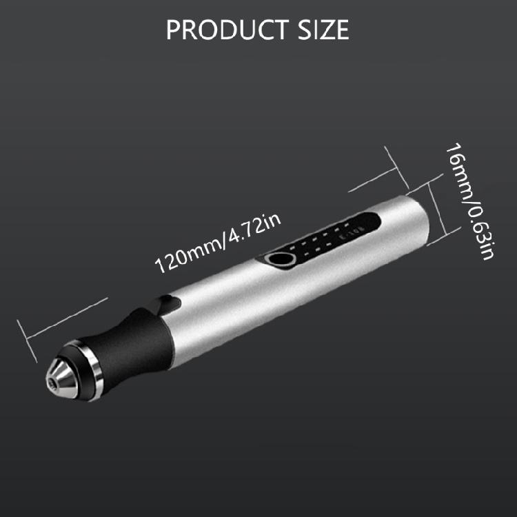 Cordless Resin Drill,3-speed Adjustment &Rechargeable Jewelry Drill Hand Drill Resin Tool Engraving Pen