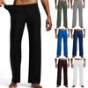 Men’s Relaxed Fit Lounge Pajama Pants Comfortable Lightweight Breathable Sleepwear for Home and Casual Wear