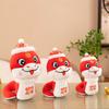 The Of Year Snake Mascot Plush Toy Cute Cartoon Girl Children Bedroom Doll Gift