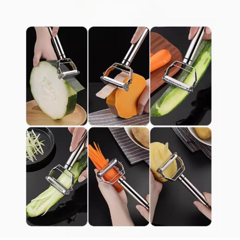 Multi Functional Kitchen Peeler, Egetable and Fruit Peeler,stainless Steel Durable Potato Slicer,household Chopper,carrot Peeler
