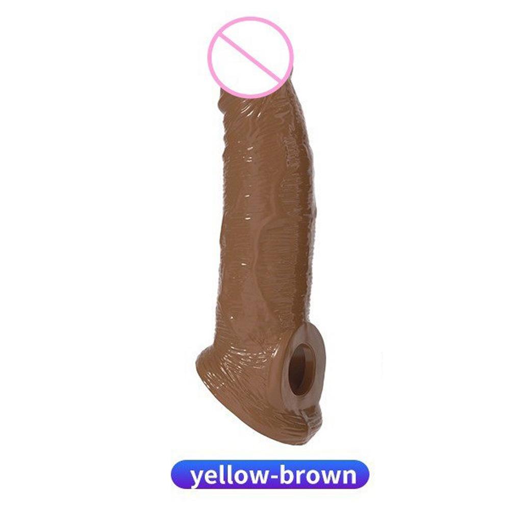 Erotic Sexy 4 Culori Realist Extensor Mânecă Penis Mânecă Cock Mărire Penis Întârziere Ejaculare Prezervativ Reutilizabil Jucării Sexuale pentru Bărbați