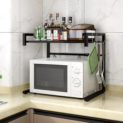 Multi-functional Storage Shelf Microwave Oven Shelf Spice Organizer Kitchen Storage Rack Organizer