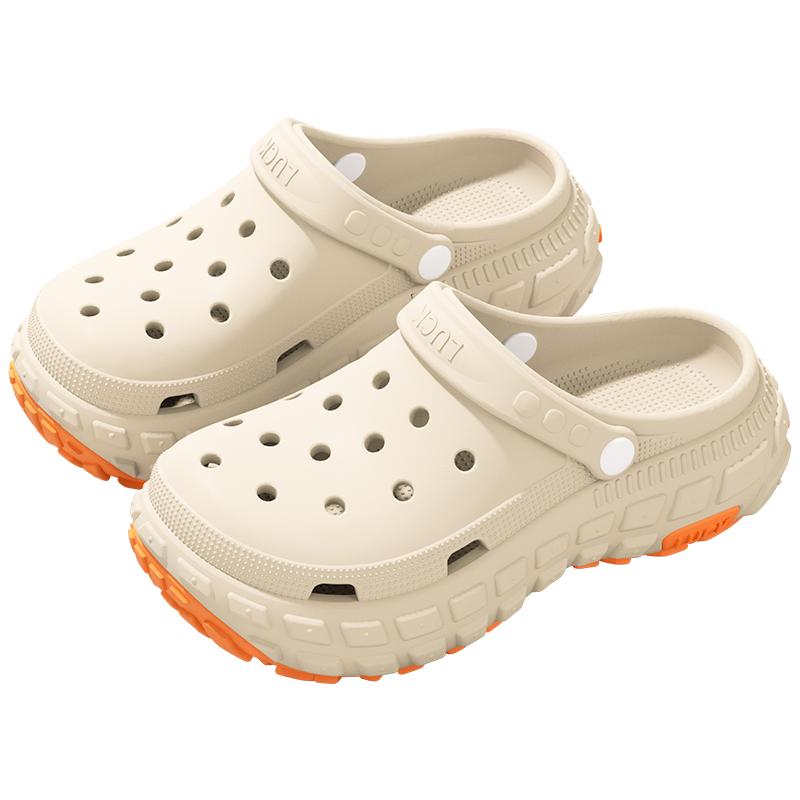 Platform Women Clogs Shoes Beach EVA Thick Bottom Sandals Fashion Comfortable Hole Shoes Indoor Outdoor Men Clogs Shoes