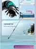 Wave Tip Kui Super Light & Hard Fishing Rod for Crucian Carp and Tai: 28-19 Tone, Lightweight, All-Purpose for Big Fish