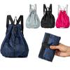 Thickened Folding Travel Bag Portable Compact Day Pack Smooth Outdoor Backpack  Men