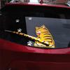 1PC Exquisite Portable  Decals Rear Windshield Decor Sticker Universal Cat Moving Tail Stickers Window Wiper