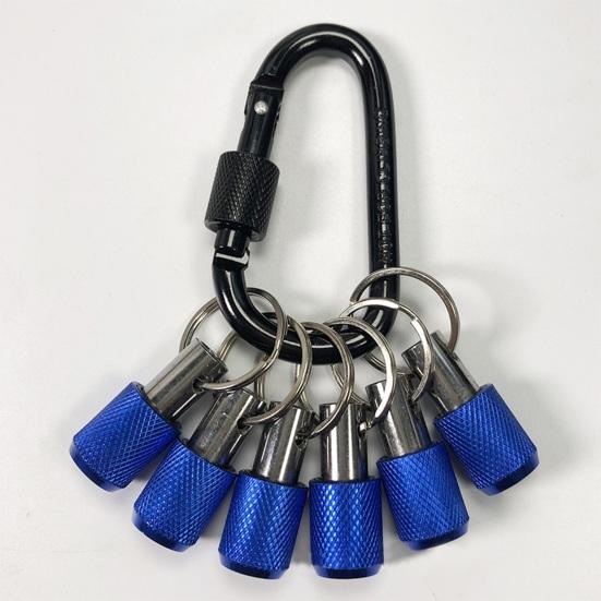 6 Buc/Set Suport Bit 1/4 Inch Breloc Tije Extensie Suport Biți Șurubelniță Hexagonală cu Carabină Schimbare Rapidă Adaptor Soclu Bit Șurub