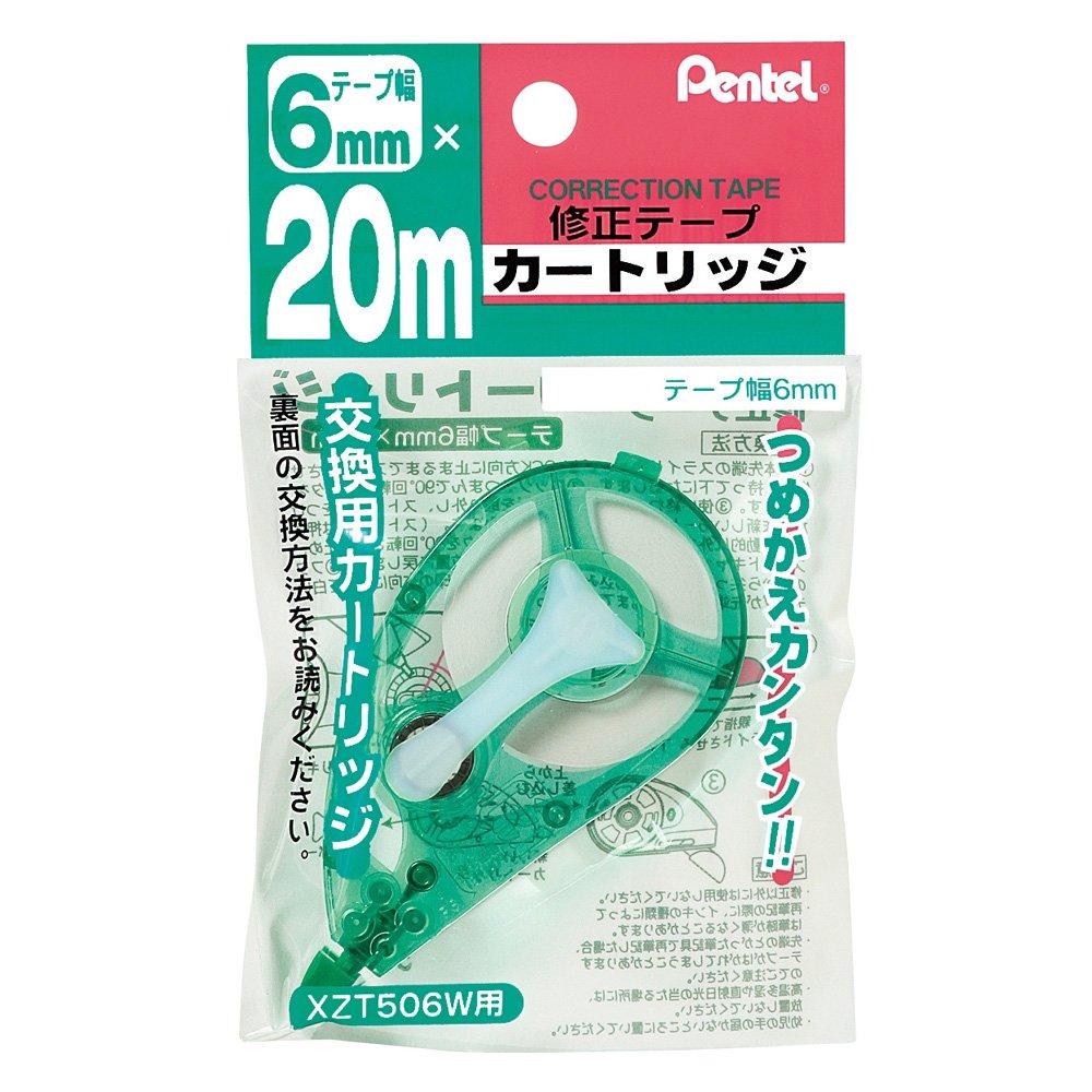 Pentel Correction Tape Cartridge XZTR56W of (Set 10)