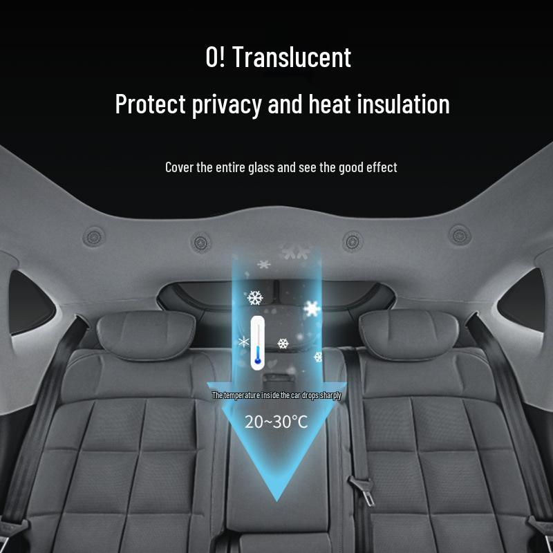 Compatible with ZHIJI 26 LS9: Car Window Sunshade with Heat Insulation, Privacy Protection, and Camping Shade.