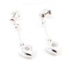 Les Trésors De Lily [G1920] - Silver 'Love' Earrings