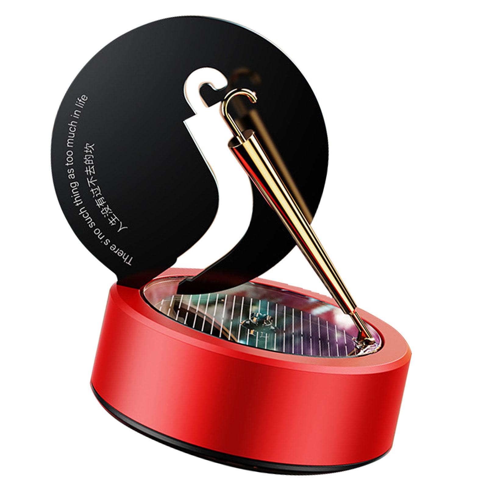 

Автомобильный ароматерапевтический солнечный привод небольшой вращающийся солнечный автомобильный ароматизатор для украшения подарков красный