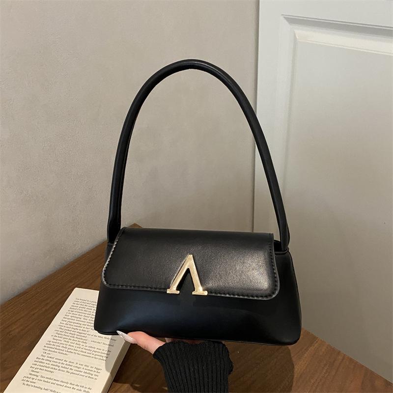 Fashionable Trendy Crossbody Bag with Small Compartments, Single-shoulder Strap Bag