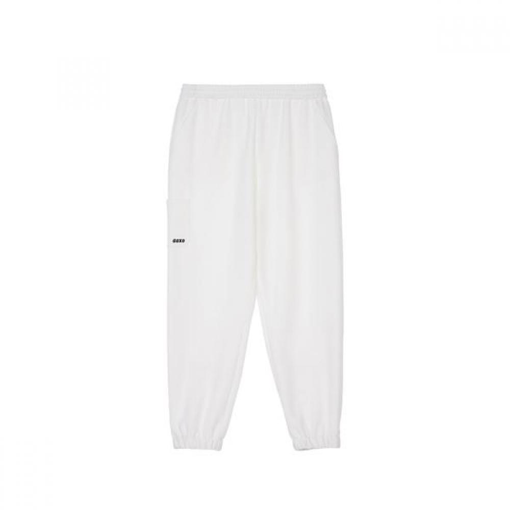 Goxo Jogger Pants White Hooksl Banding