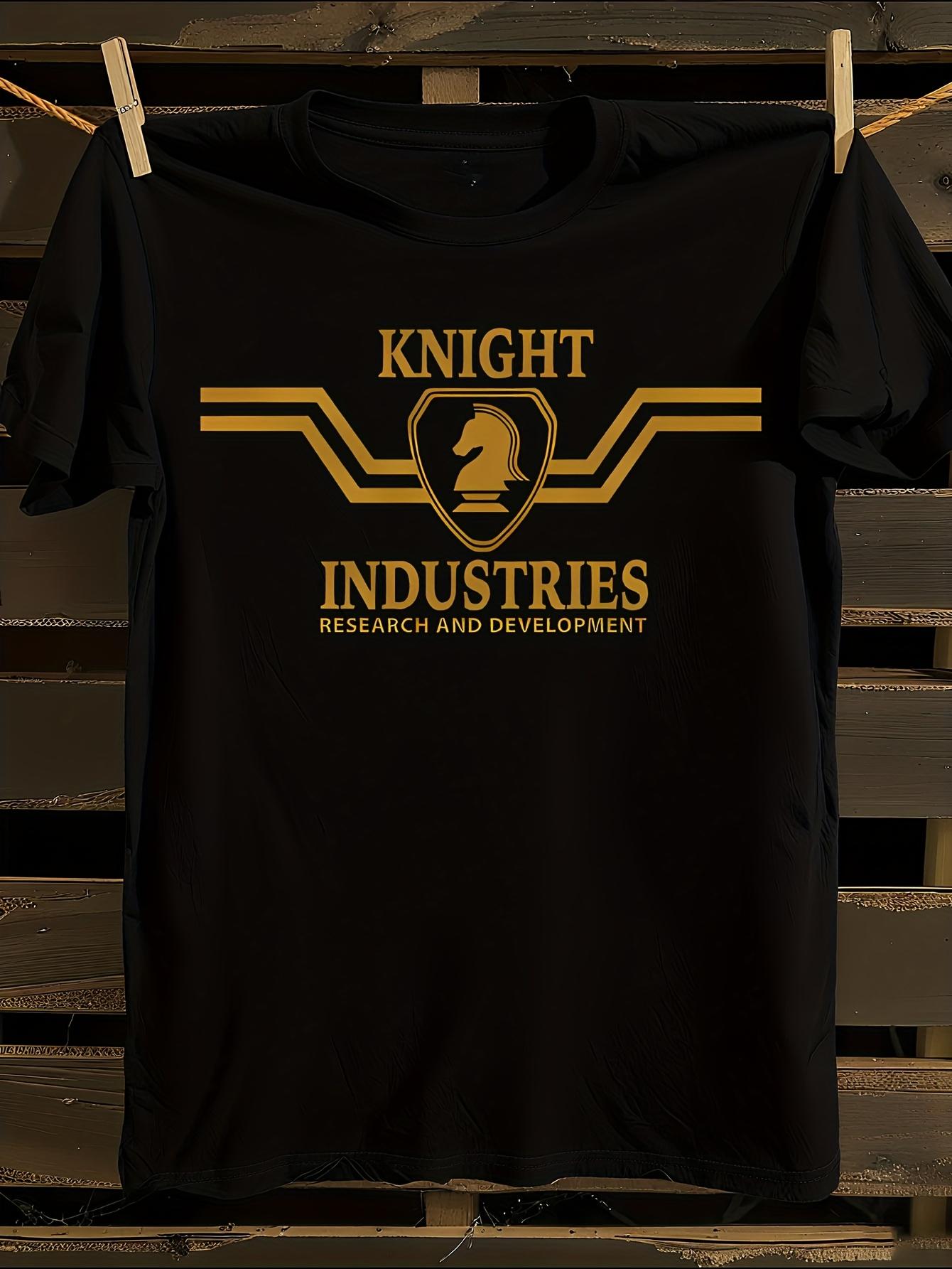 Knight Rider 80s TV Show Retro Graphic T-shirt L
