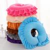 Comfortable Face Pillow Hole Design PP Cotton U-Shaped Neck Cushion Soft Facial Support Face Down Pillow Facial Care