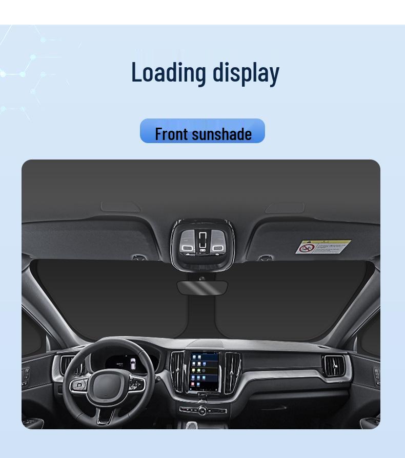 Volvo XC70 Car Sunshade: Heat Insulation, UV Protection & Privacy