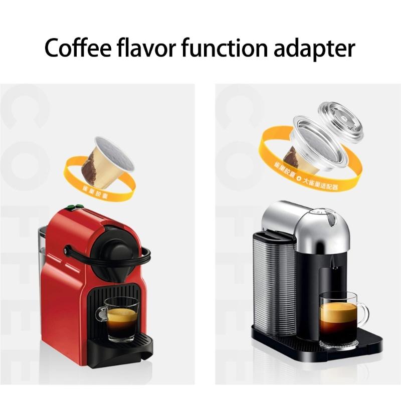 Reusable Stainless Steel G Cup Small Capsules Conversion Filter Adapter for Vertuo Next Machine for Espresso Coffee