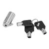 2 Pcs Vending Machine Lock Zinc Alloy Vending Machine Tubular Lock with 6 Keys for Snack Machines Industrial Cabinet