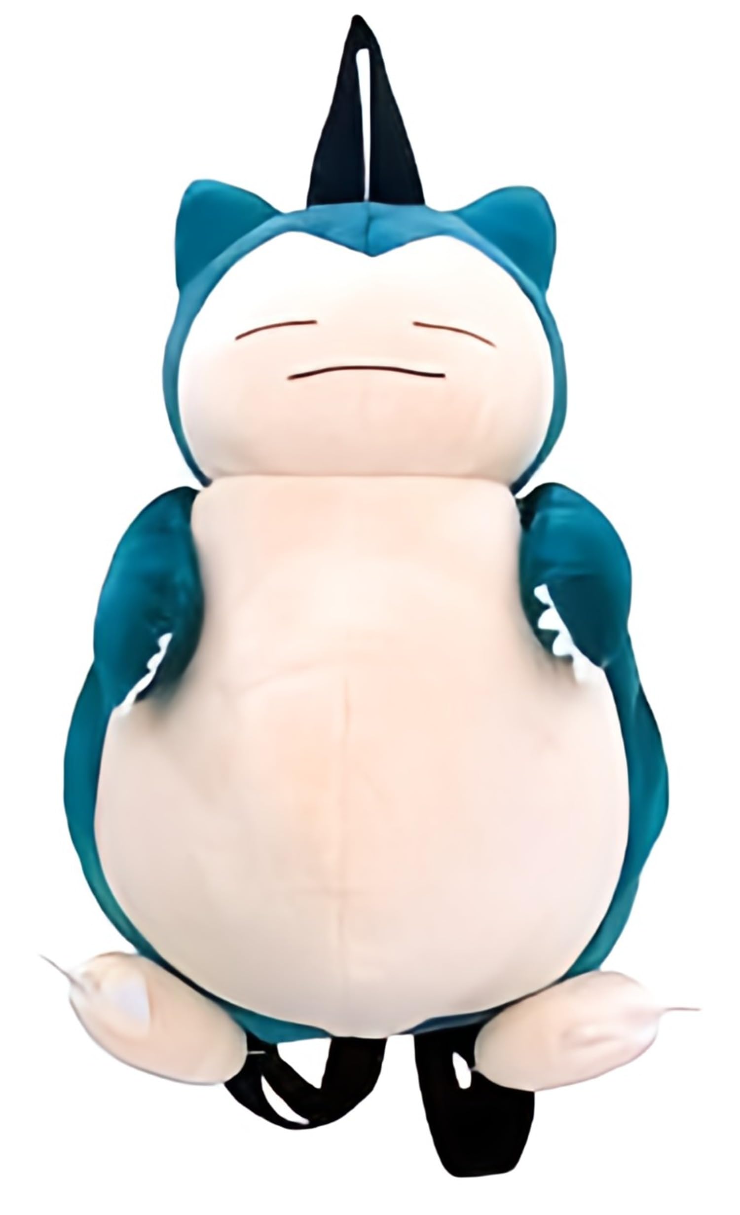 

Уникальный плюшевый рюкзак-сумка Pokemon Snorlax PS-0044SL Большой мягкий рюкзак 36 см Милый персонаж Дорожный школьный рюкзак Подарок