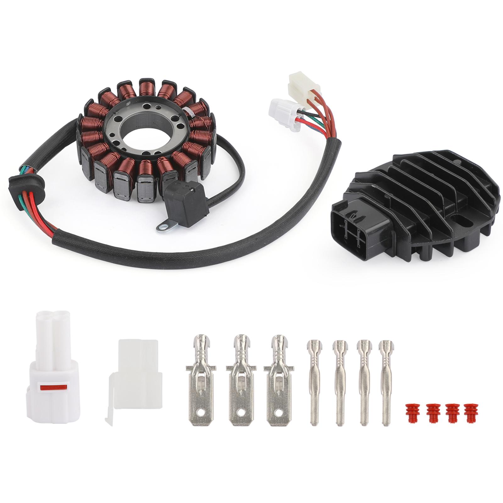 Areyourshop Stator & Regulator Rectifier Fit for Suzuki LT-Z400 LTZ400 Quadsport Z400 03-08