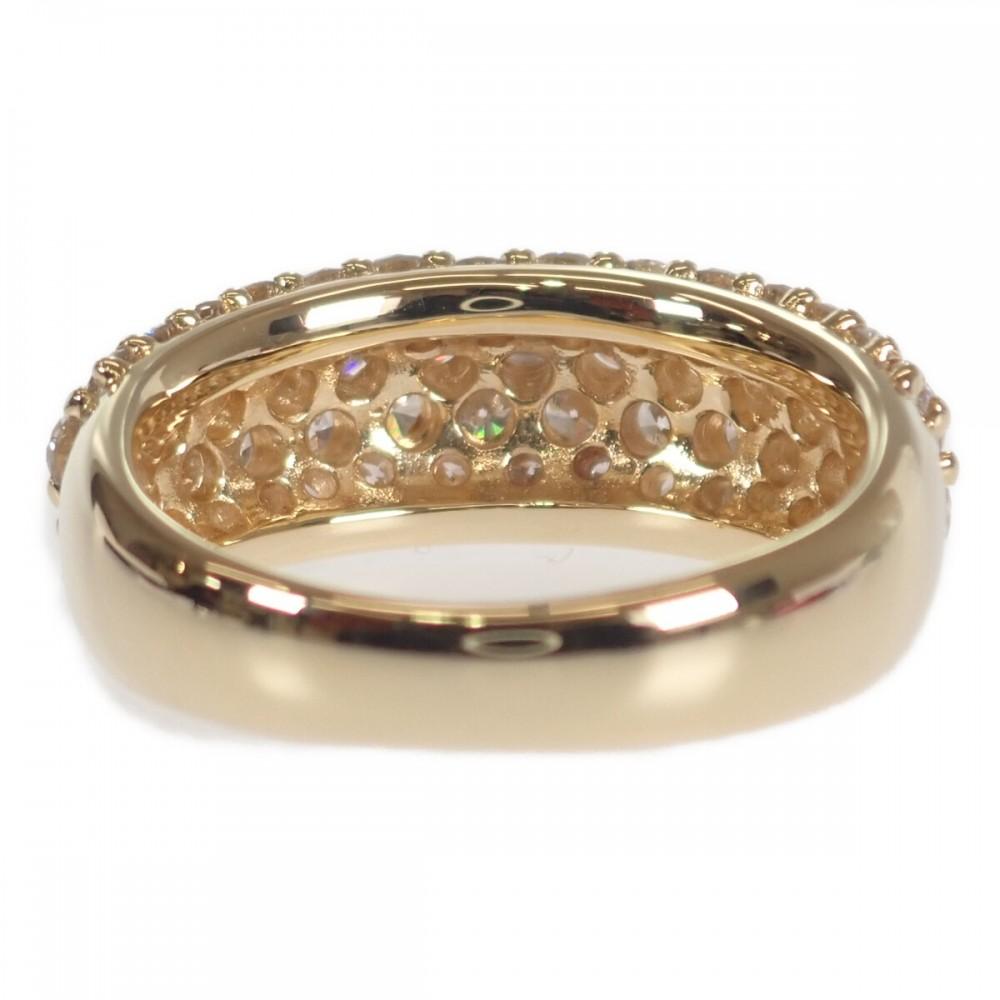 no brand  #9(JP Size) ring K18 yellow gold Women